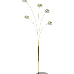 KARE Design Lampadaire Five Fingers Laiton