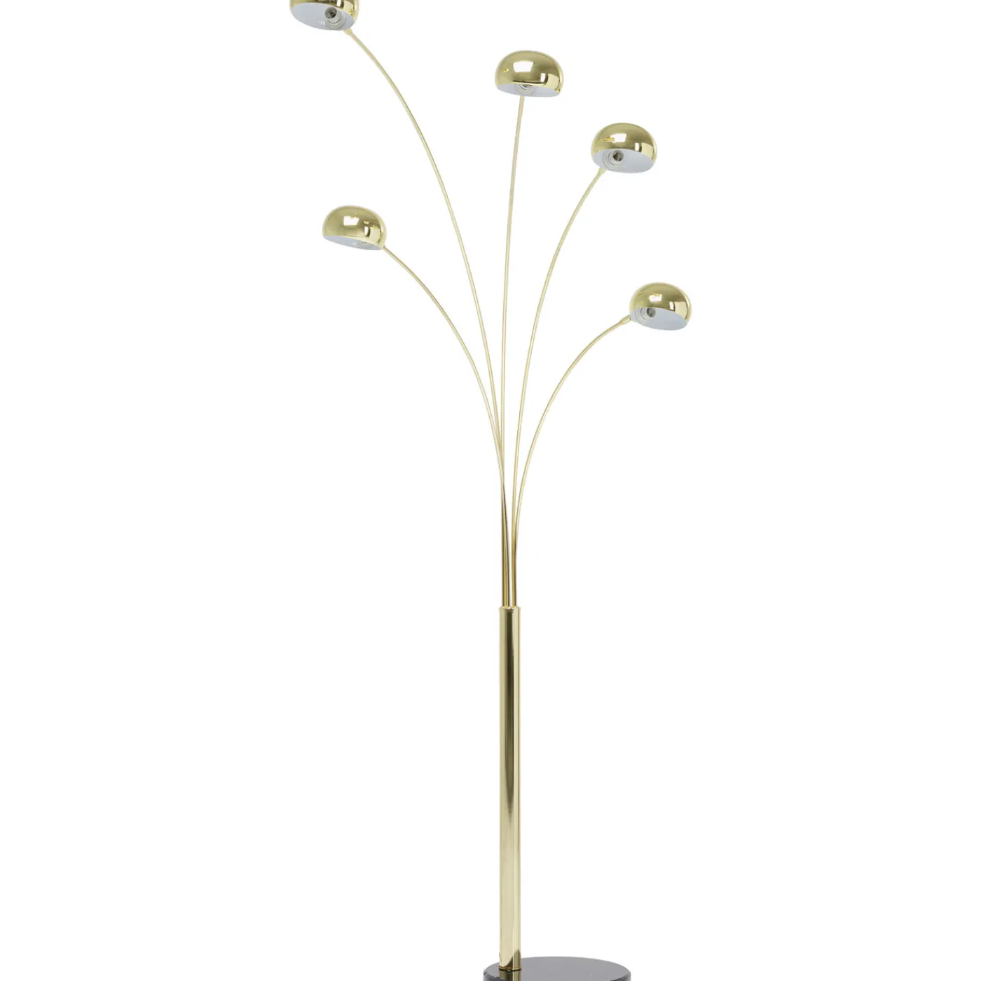 KARE Design Lampadaire Five Fingers Laiton