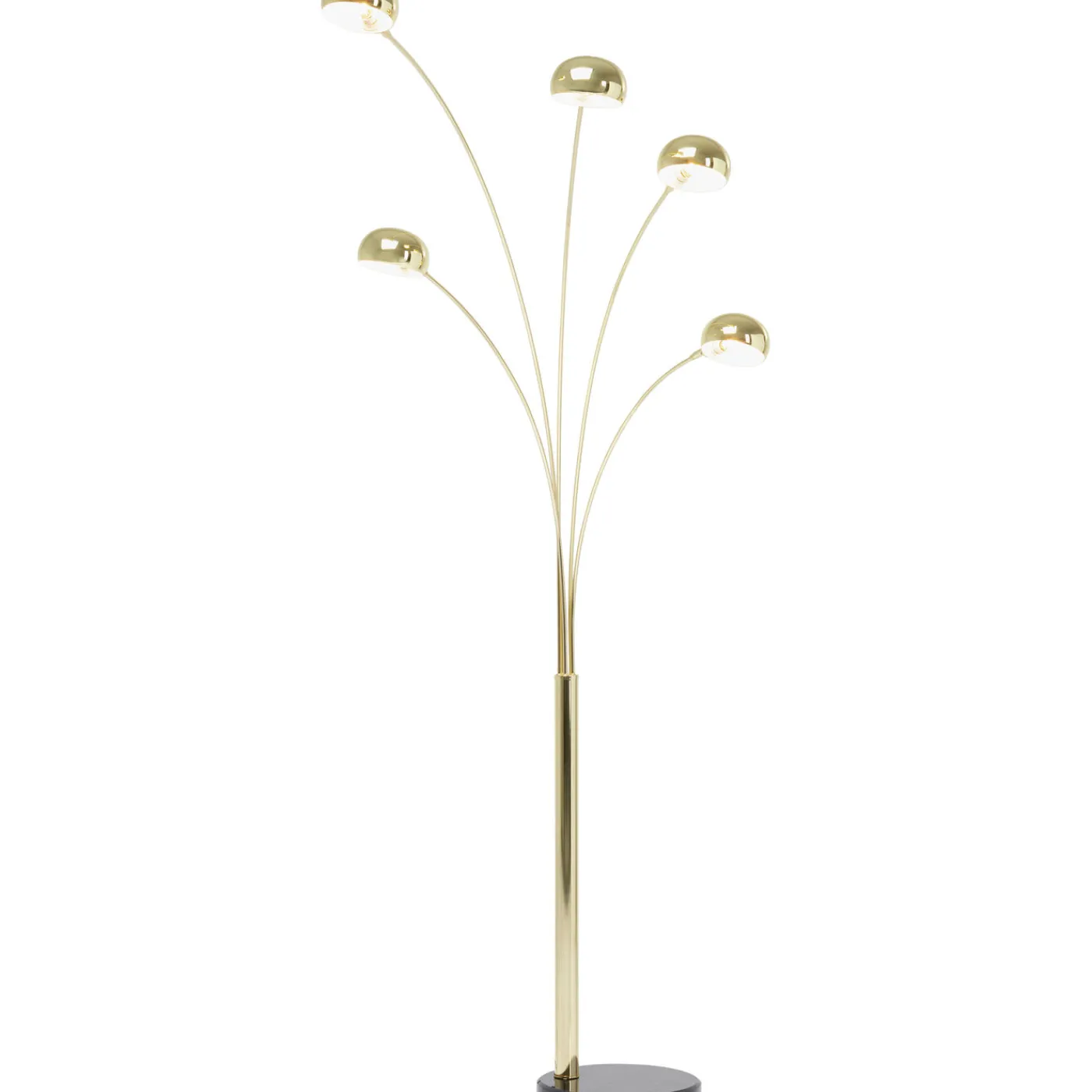 KARE Design Lampadaire Five Fingers Laiton