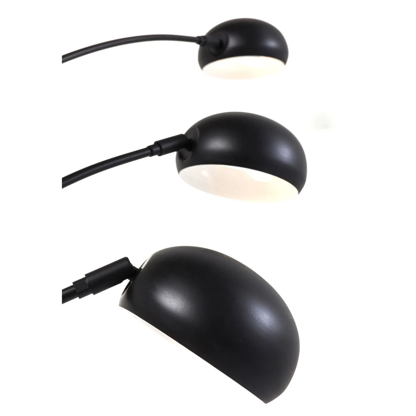 KARE Design Lampadaire Five Fingers Noir Mat