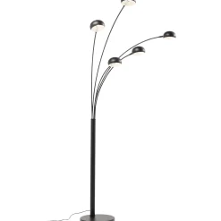 KARE Design Lampadaire Five Fingers Noir Mat