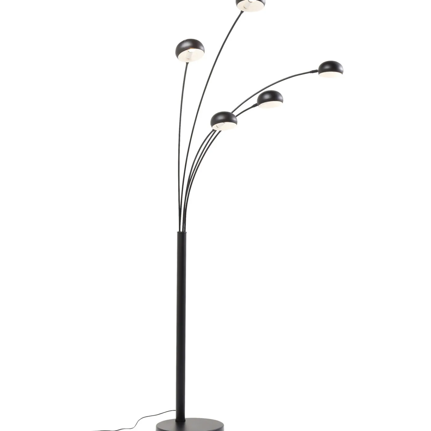 KARE Design Lampadaire Five Fingers Noir Mat