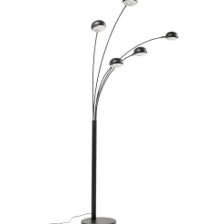 KARE Design Lampadaire Five Fingers Noir Mat