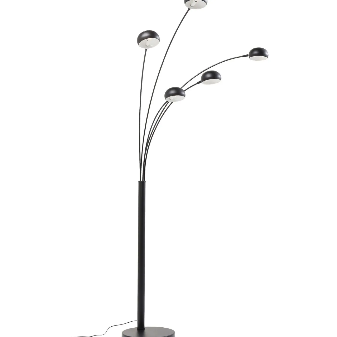 KARE Design Lampadaire Five Fingers Noir Mat