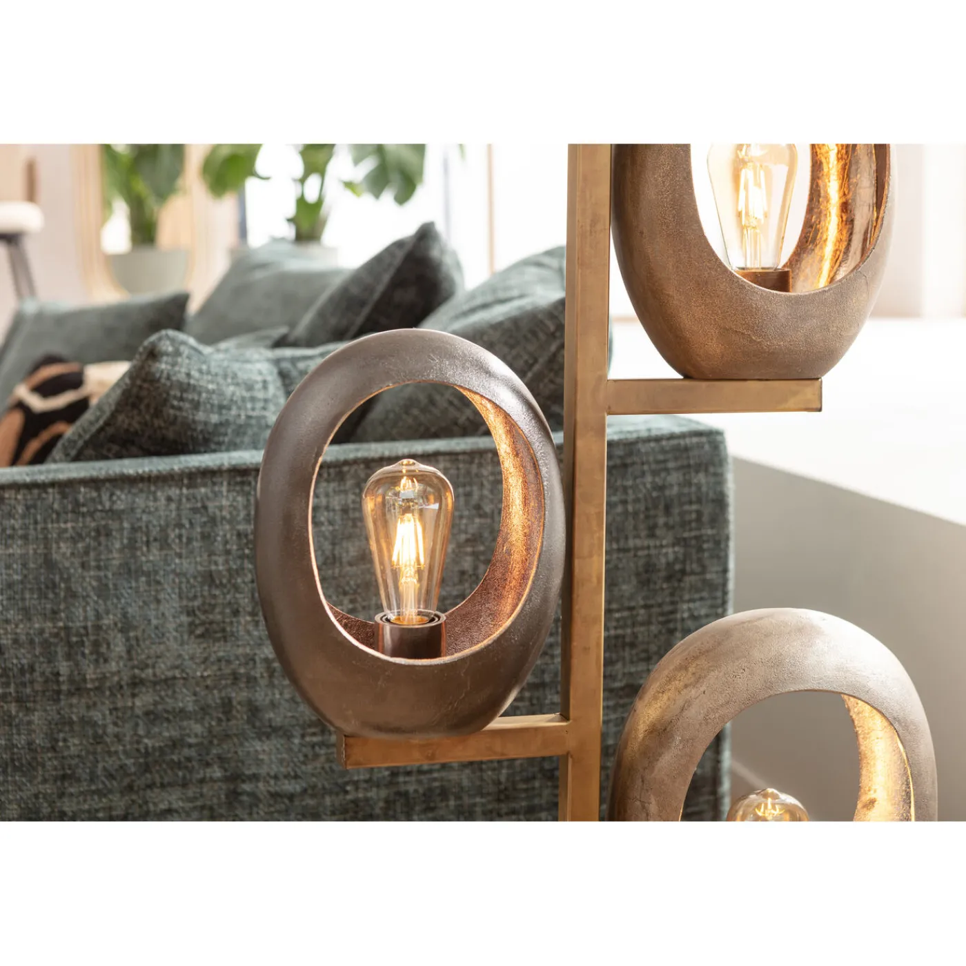 KARE Design Lampadaire Five Loops 173Cm