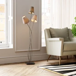 KARE Design Lampadaire Flexible Mocca Tre