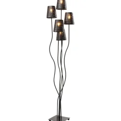 KARE Design Lampadaire Flexible Noir Cinque