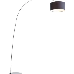 KARE Design Lampadaire Gooseneck Noir
