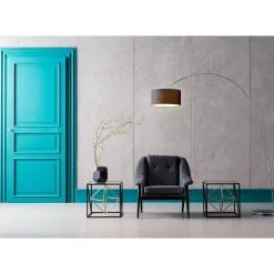 KARE Design Lampadaire Gooseneck Noir