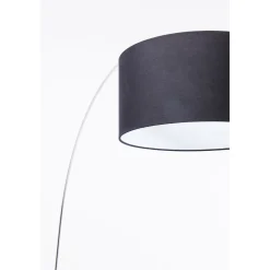 KARE Design Lampadaire Gooseneck Noir