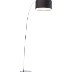 KARE Design Lampadaire Gooseneck Noir