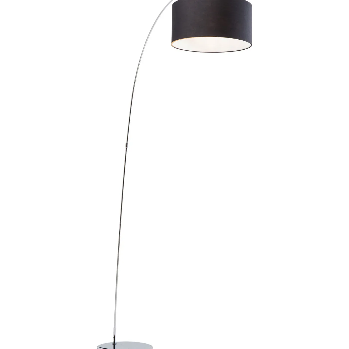 KARE Design Lampadaire Gooseneck Noir