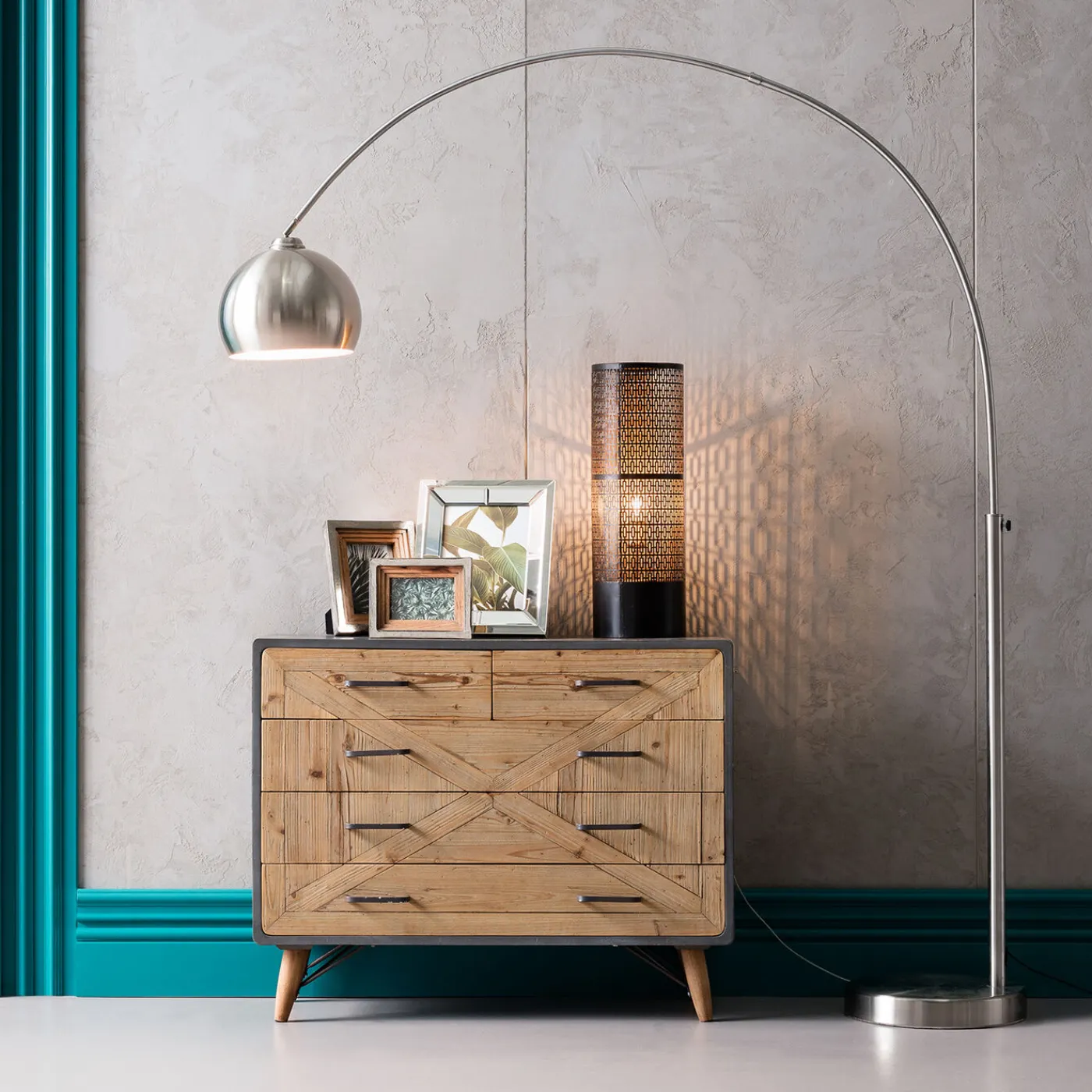 KARE Design Lampadaire Lounge Satin Small Deal Eco.