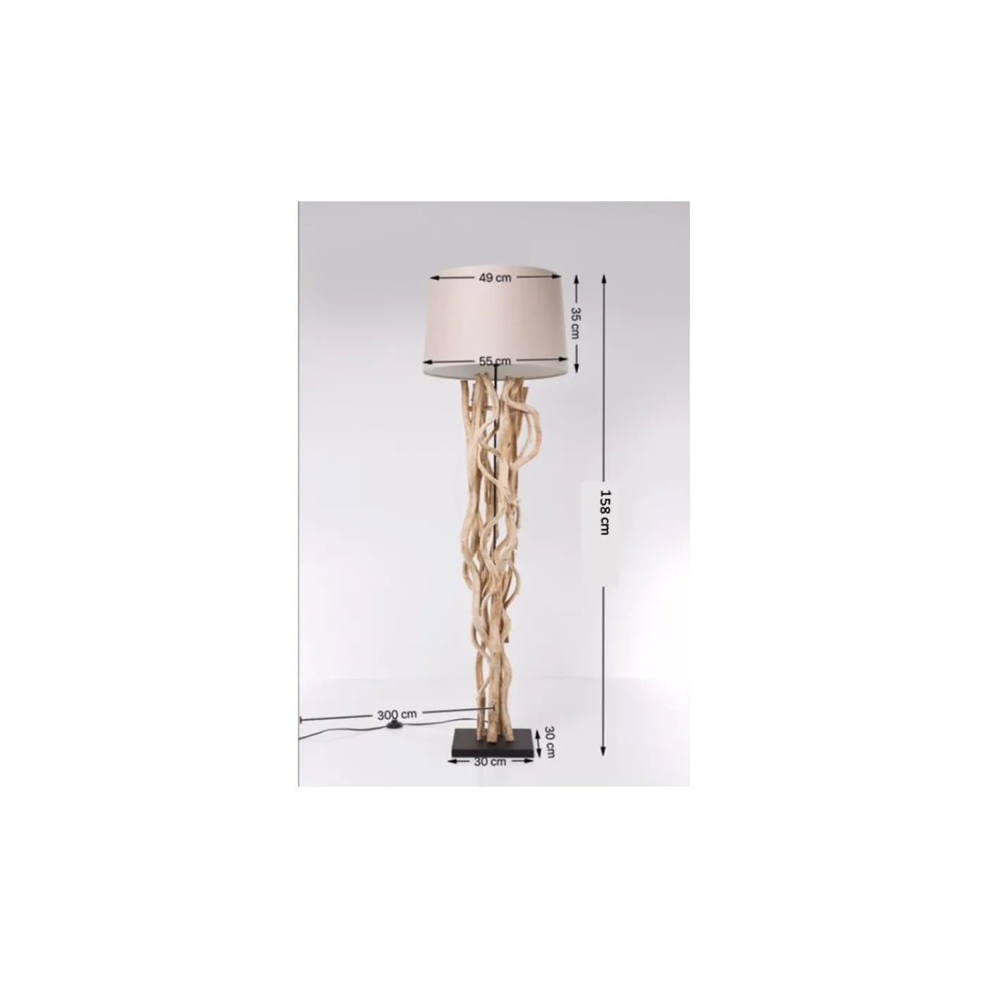 KARE Design Lampadaire Scultra