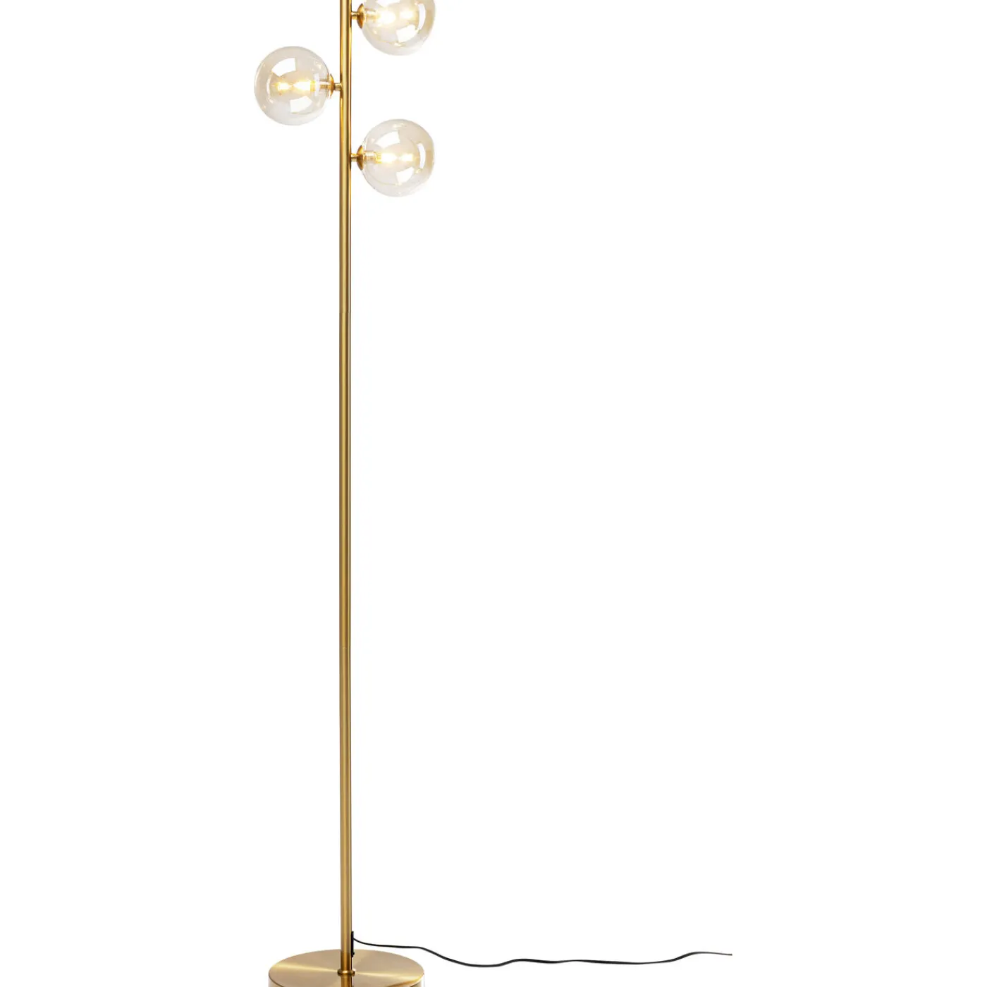 KARE Design Lampadaire Three Balls Dore 160Cm