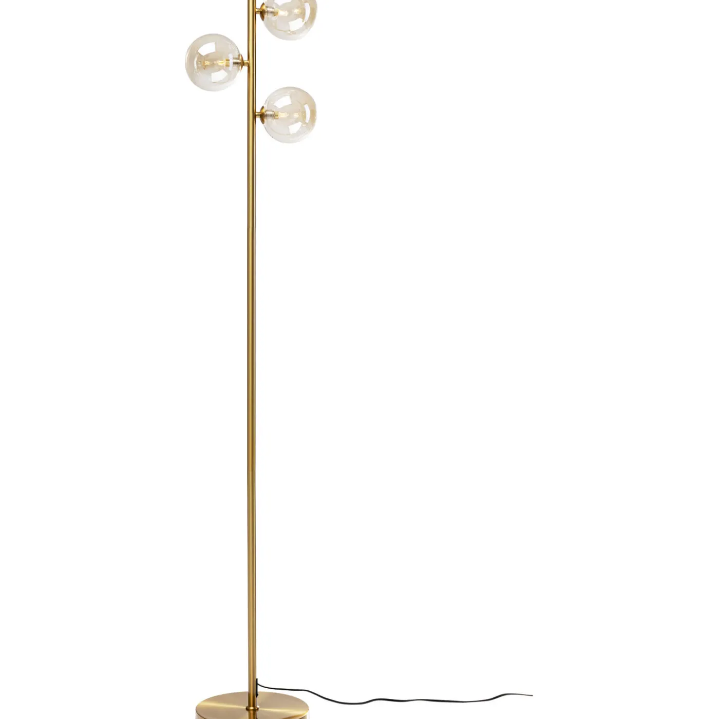 KARE Design Lampadaire Three Balls Dore 160Cm