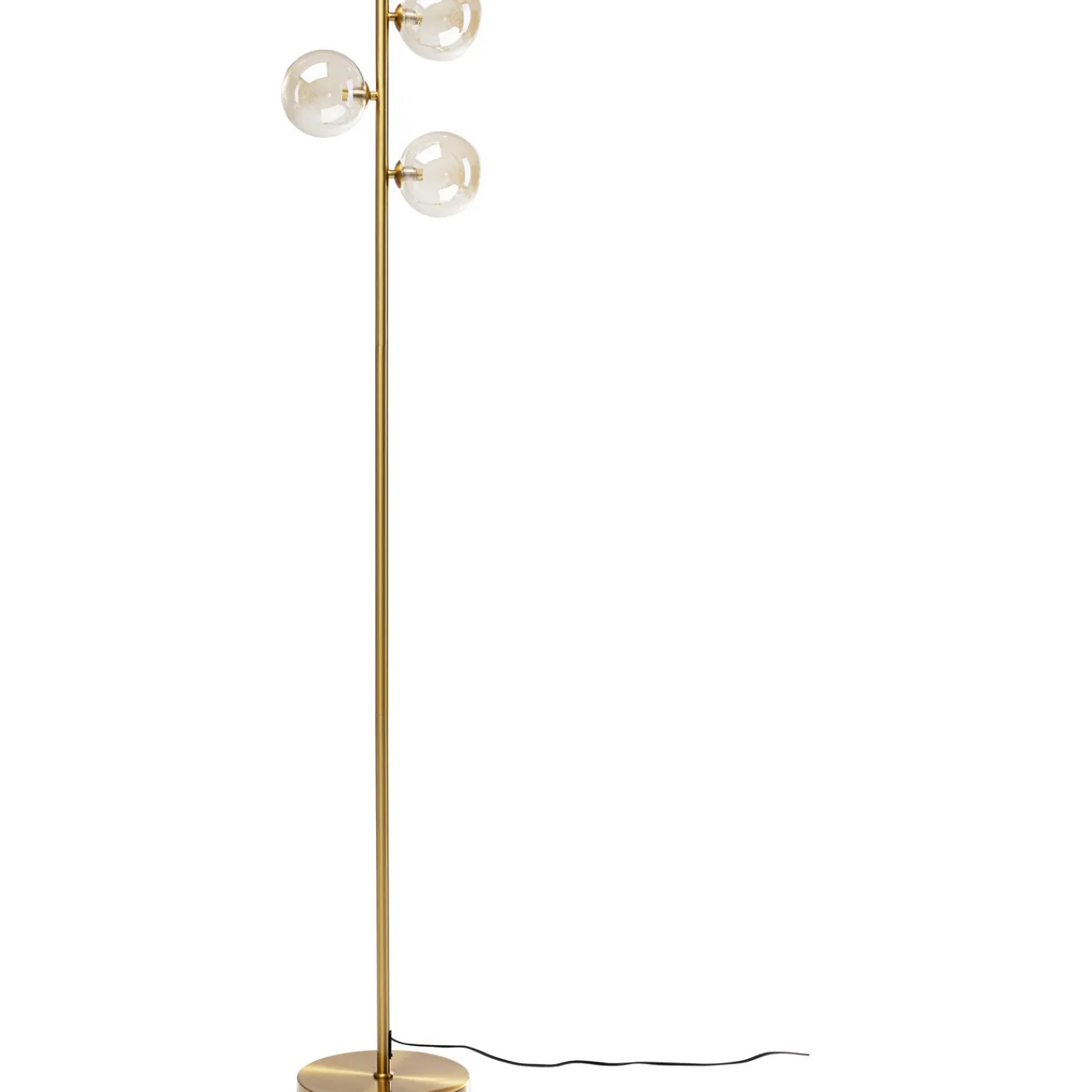 KARE Design Lampadaire Three Balls Dore 160Cm