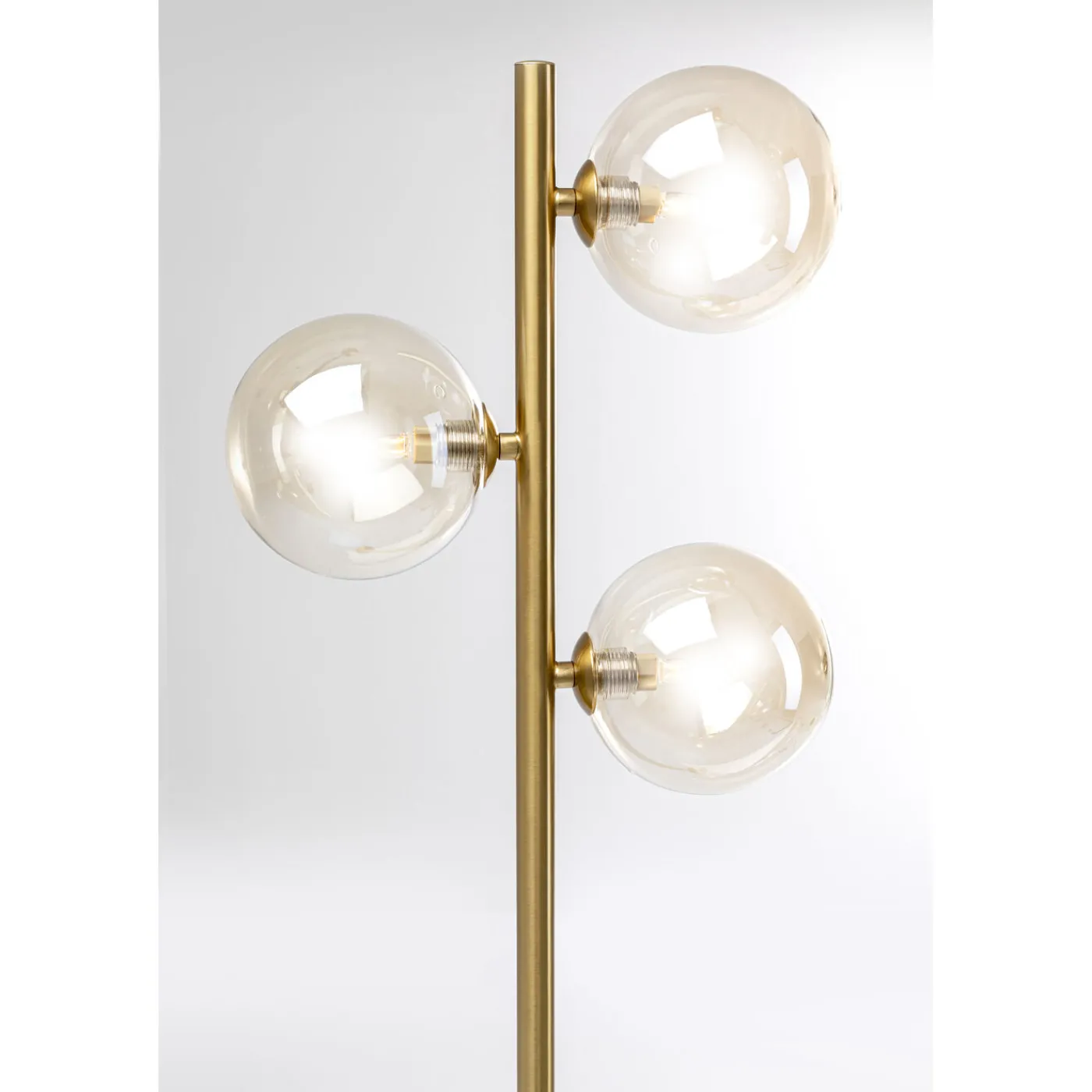 KARE Design Lampadaire Three Balls Dore 160Cm