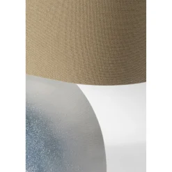 KARE Design Lampe A Poser Agate Bleu 57Cm