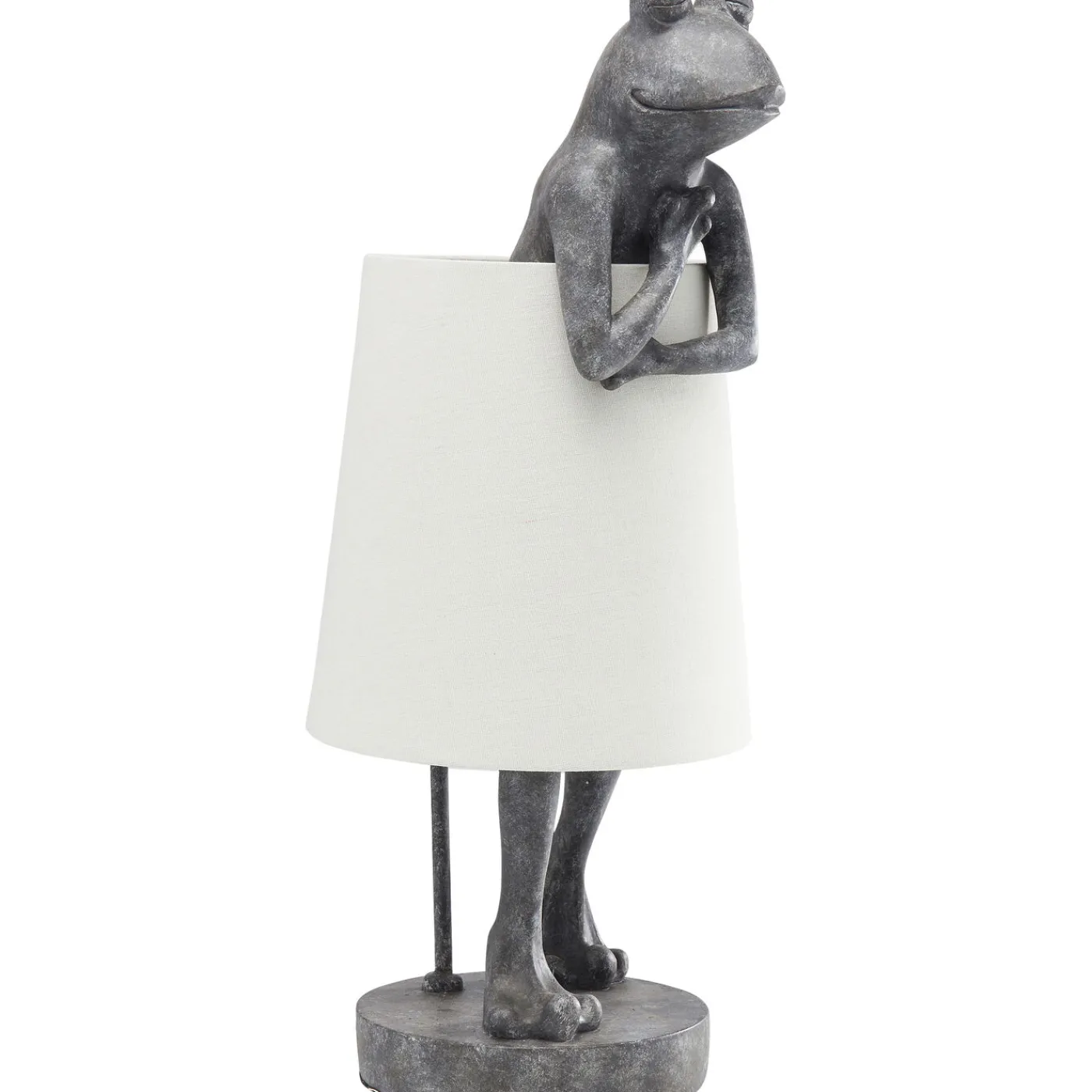 KARE Design Lampe A Poser Animal Frog Gris
