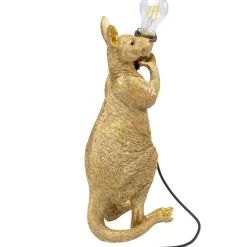 KARE Design Lampe A Poser Animal Kangaroo Dore 46Cm
