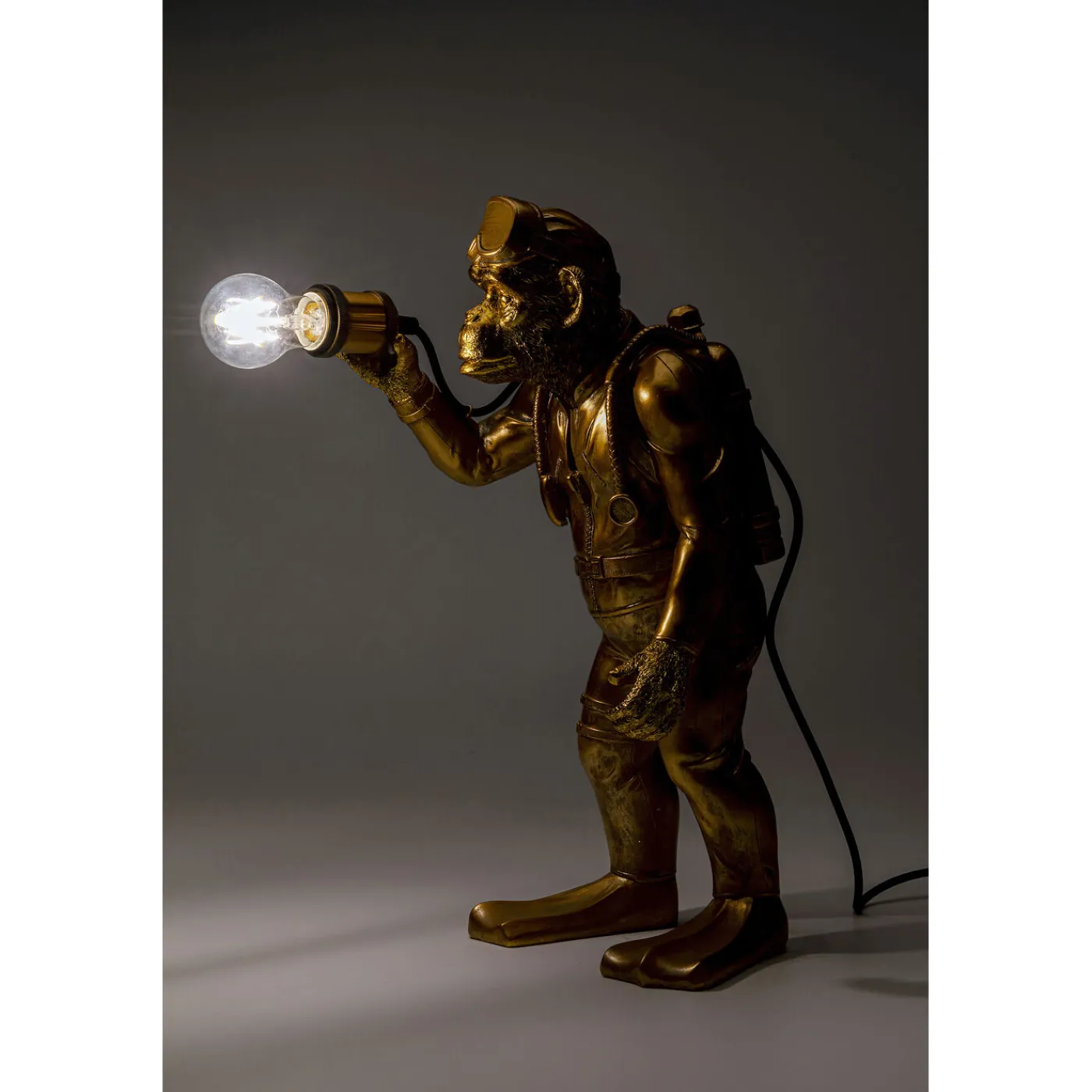 KARE Design Lampe A Poser Animal Monkey 50Cm