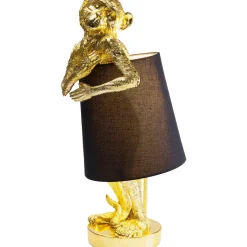 KARE Design Lampe A Poser Animal Monkey Dore-Noir