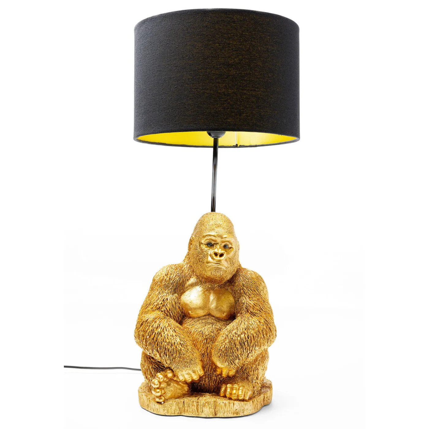 KARE Design Lampe A Poser Animal Monkey Gorilla Dore
