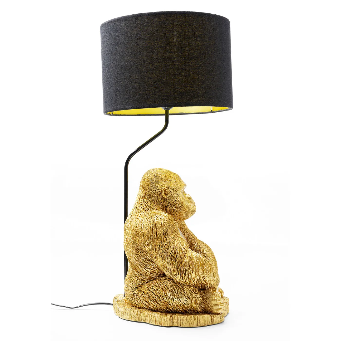 KARE Design Lampe A Poser Animal Monkey Gorilla Dore