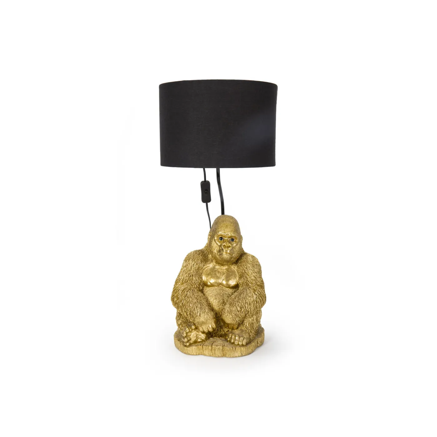 KARE Design Lampe A Poser Animal Monkey Gorilla Dore