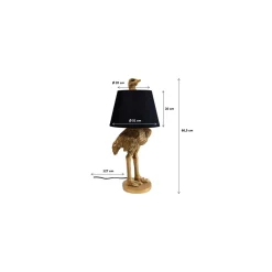 KARE Design Lampe A Poser Animal Ostrich 67Cm