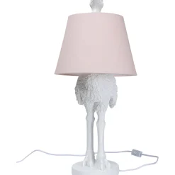 KARE Design Lampe A Poser Animal Ostrich Blanc 66Cm