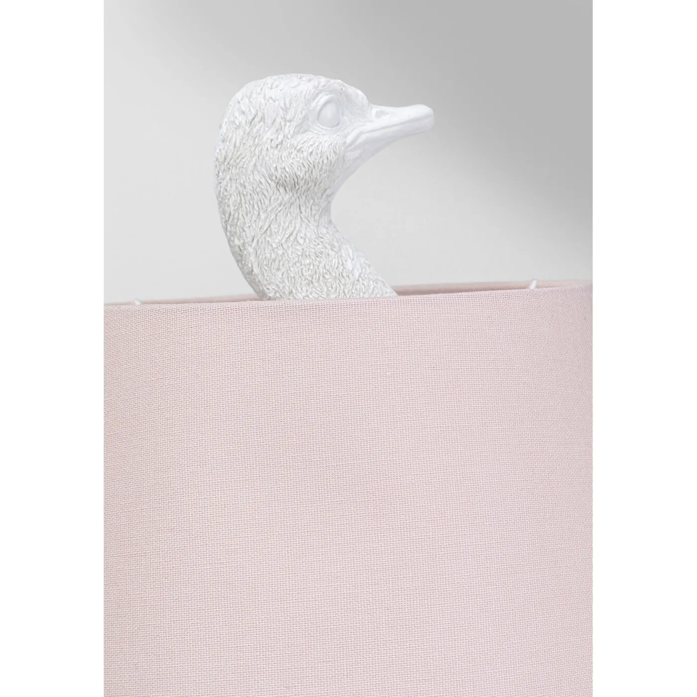 KARE Design Lampe A Poser Animal Ostrich Blanc 66Cm
