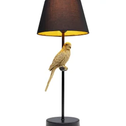 KARE Design Lampe A Poser Animal Parrot Dore 56Cm