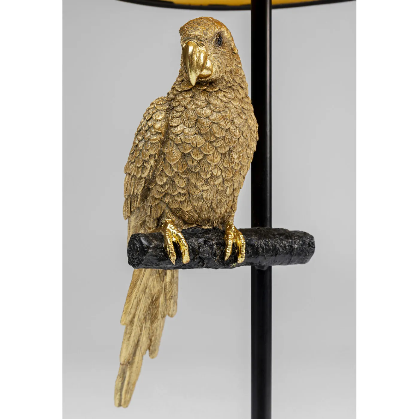 KARE Design Lampe A Poser Animal Parrot Dore 56Cm