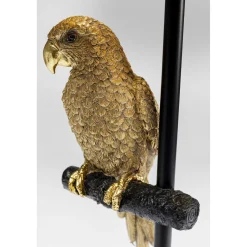 KARE Design Lampe A Poser Animal Parrot Dore 56Cm