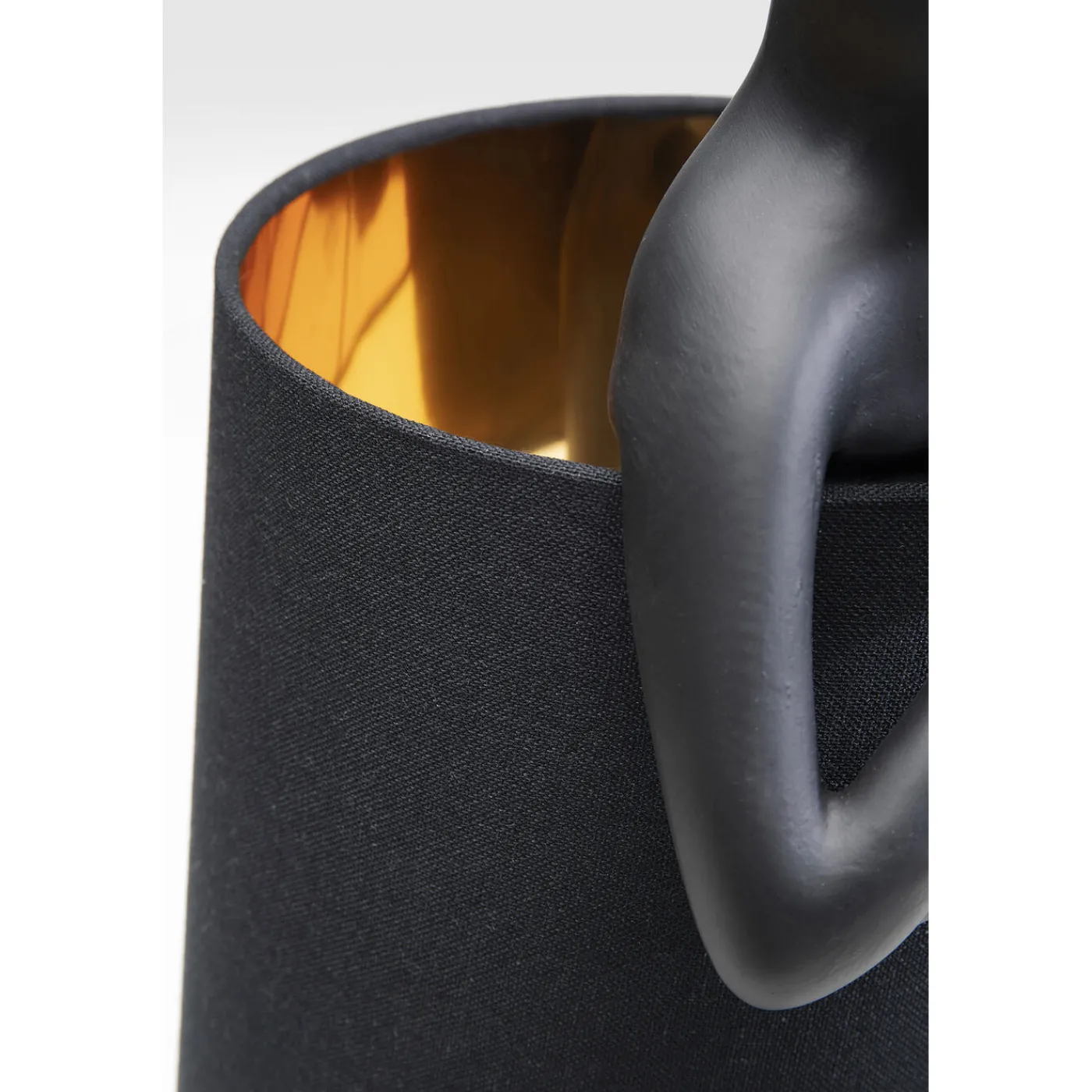 KARE Design Lampe A Poser Animal Rabbit Noir 68Cm