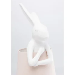 KARE Design Lampe A Poser Animal Rabbit Blanc 68Cm