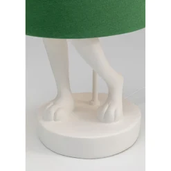 KARE Design Lampe A Poser Animal Rabbit Blanc/Vert 68Cm