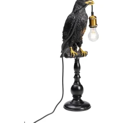 KARE Design Lampe A Poser Animal Sitting Crow Noir Mat 61Cm