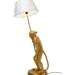 KARE Design Lampe A Poser Animal Standing Monkey Dore 51Cm