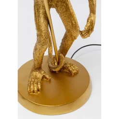 KARE Design Lampe A Poser Animal Standing Monkey Dore 51Cm