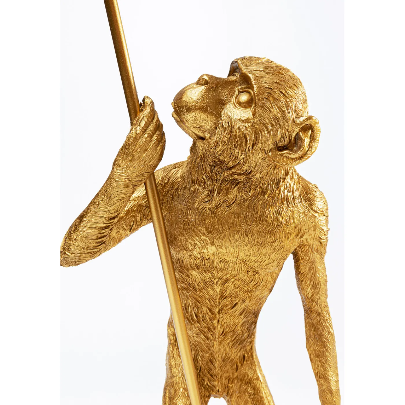 KARE Design Lampe A Poser Animal Standing Monkey Dore 51Cm