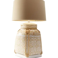 KARE Design Lampe A Poser Basket Creme 73Cm