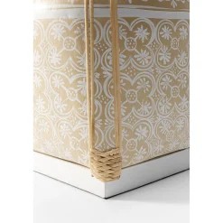 KARE Design Lampe A Poser Basket Creme 73Cm