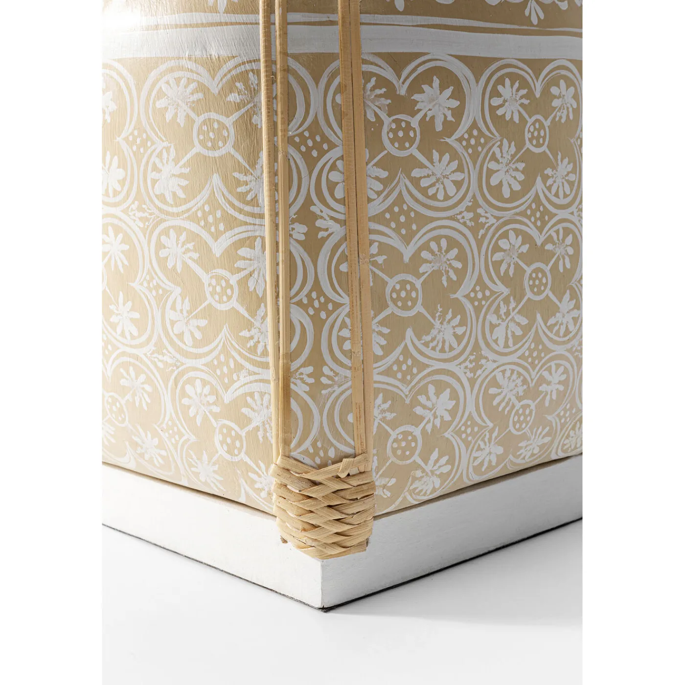 KARE Design Lampe A Poser Basket Creme 73Cm