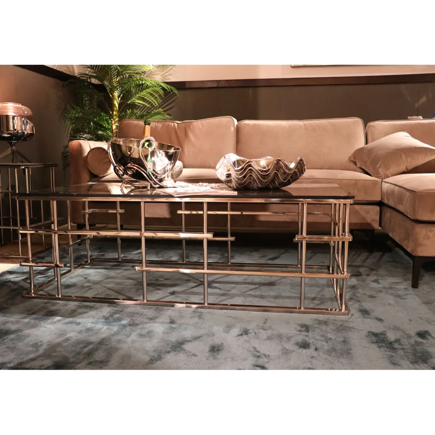 KARE Design Lampe A Poser Chrome Goblet Ball