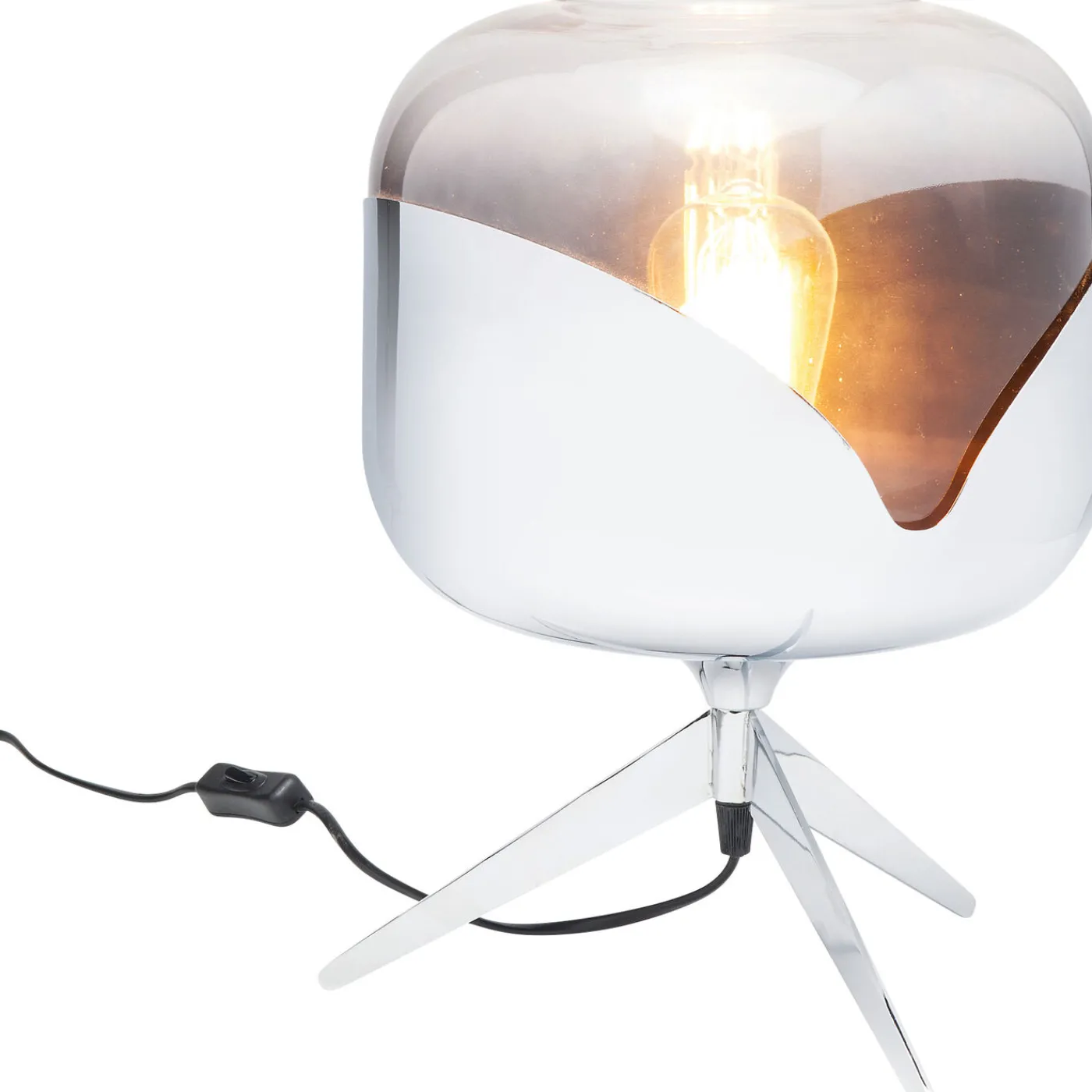 KARE Design Lampe A Poser Chrome Goblet Ball