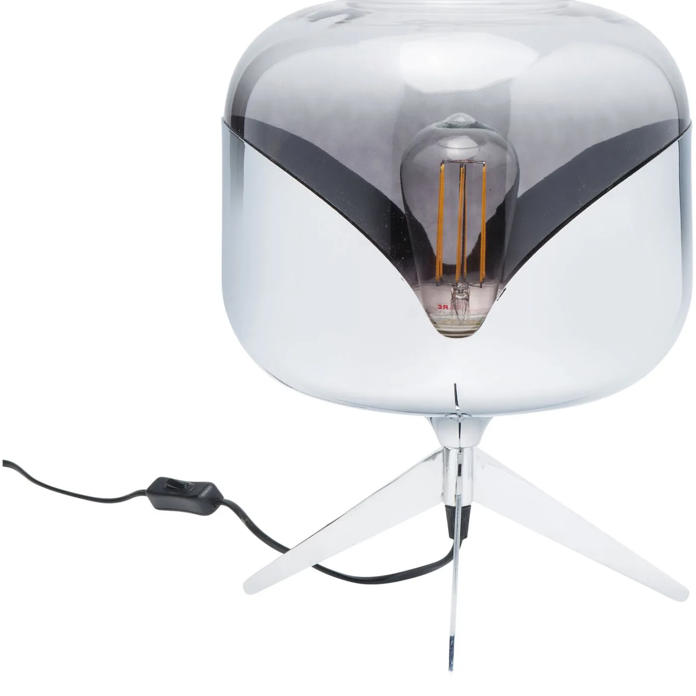 KARE Design Lampe A Poser Chrome Goblet Ball