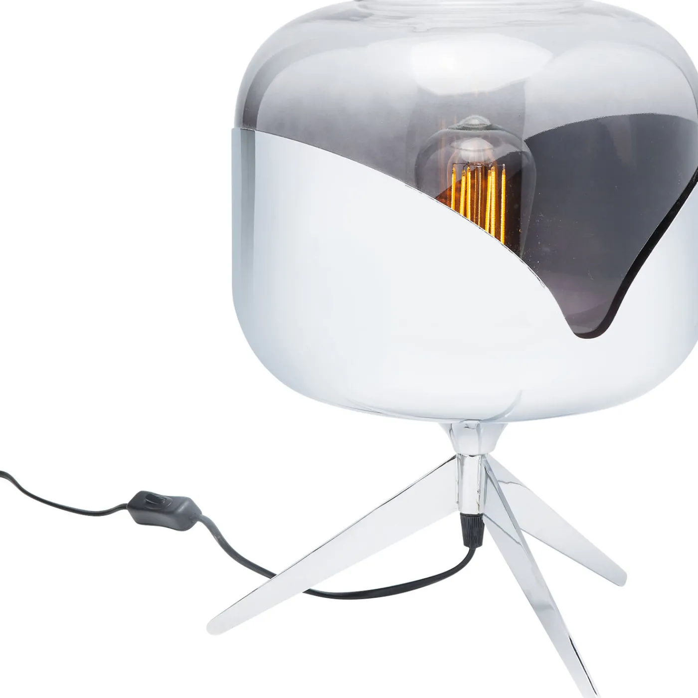 KARE Design Lampe A Poser Chrome Goblet Ball